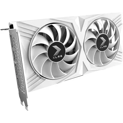 PNY GeForce RTX 4060 OC 8GB XLR8 Gaming Verto White GDDR6