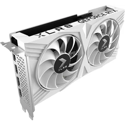 PNY GeForce RTX 4060 OC 8GB XLR8 Gaming Verto White GDDR6