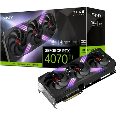 PNY GeForce RTX 4070 Ti SUPER 12GB XLR8 Gaming Verto Epic-X RGB