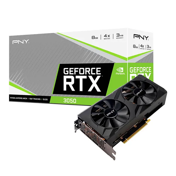 PNY GeForce RTX 3050 6GB Verto Dual fan GDDR6