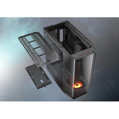 Cougar FV270 Mid Tower Cristal Templado Negro