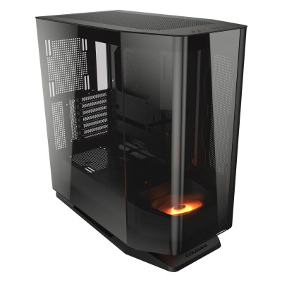 Cougar FV270 Mid Tower Cristal Templado Negro