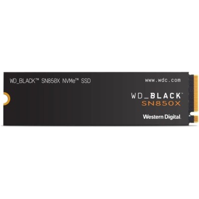 WD SSD Black SN850X 2TB NVMe a 7300MB/s PCIe 4.0 M.2 2280