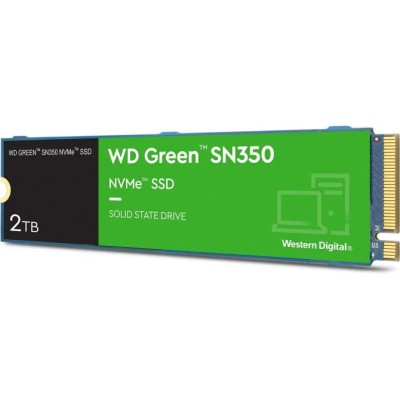 WD SSD Green SN350 2TB NVMe a 3200MB/s PCIe 3.0 M.2 2280