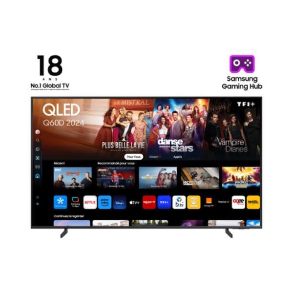 Televisor Samsung QLED Q60D TQ50Q60DAU 50'/ Ultra HD 4K/ Smart TV/ WiFi