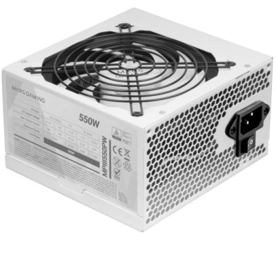 Mars Gaming MPIII550P Fuente Alimentación 550W Blanca