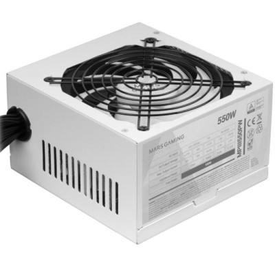 Mars Gaming MPIII550P Fuente Alimentación 550W Blanca