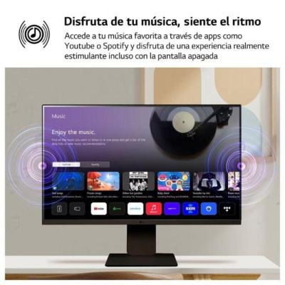 Smart Monitor LG MyView 32SR50F-B 31.5'/ Full HD/ Smart TV/