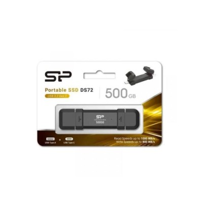 Sp ssd externo ds72 500gb usb a+c 3.2 gen 2