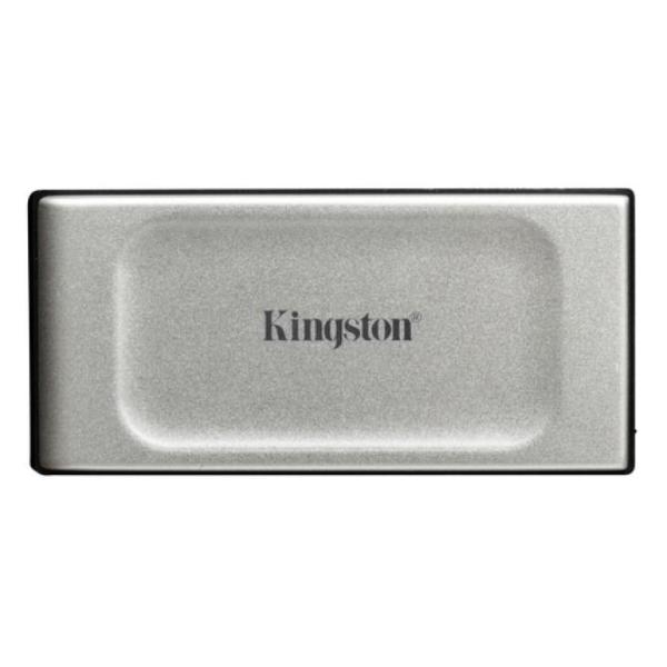 Kingston Technology XS2000 4 TB USB Tipo C 3.2 Gen 2 (3.1 Gen 2) Negro, Plata