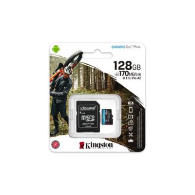 Kingston CANVAS Go! Plus 128GB microSD XC UHS-I/U3/C10/ V30 a