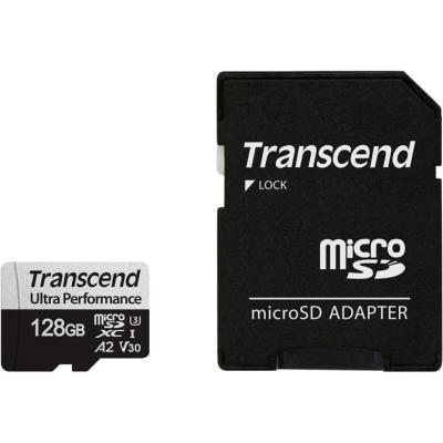 Transcend 340S microSDXC UHS-I U3 de 128GB 160MB/s, A2, Clase 10