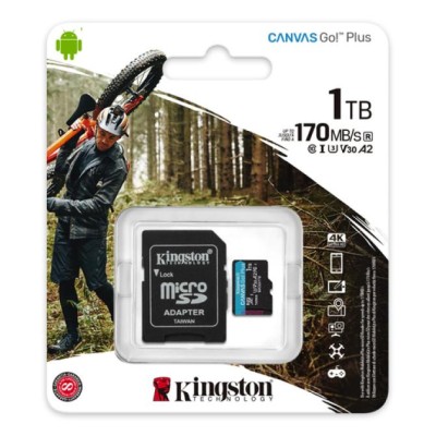 Kingston Technology Canvas Go! Plus 1 TB MicroSD UHS-I Clase 10