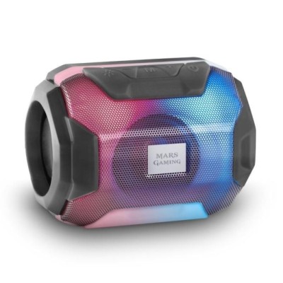 Mars gaming altavoz bluetooth rgb msbax 10w black