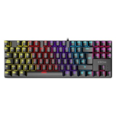 Teclado Gaming Mecánico Krom Kasic TKL/ Negro