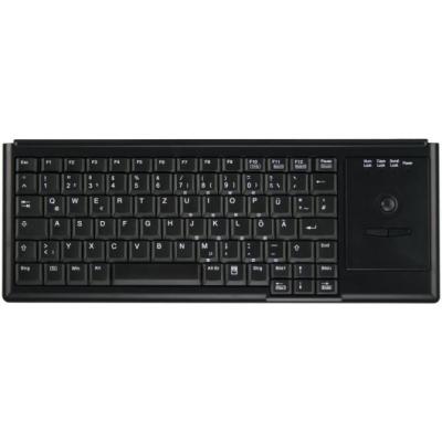 CHERRY Keyboard trackball USB Black ES teclado