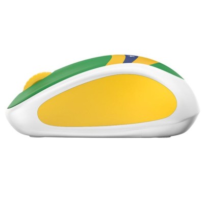 Mouse Logitech Wireless M238 World Cup Edition Brasil P/n: