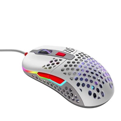 Cherry xtrfy ratón rgb 400-16.000 dpi usb retro