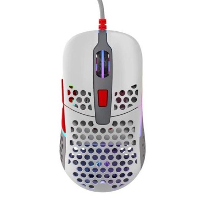 Cherry xtrfy ratón rgb 400-16.000 dpi usb retro