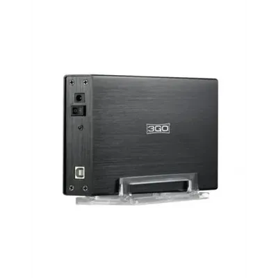 Caja Externa para Disco Duro de 3.5' 3GO HDD35BKIS/ USB 2.0