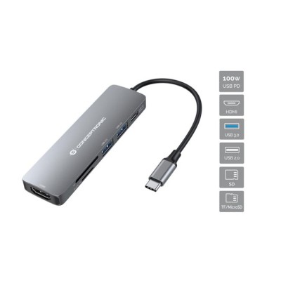 Docking Usb-c Conceptronic Donn11 A 1xhdmi 1xusb-c Pd 100w