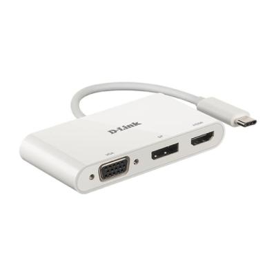 Adaptador Usb-c D-link Dub-v310 A 1xhdmi 4k 1xdisplayport 4k