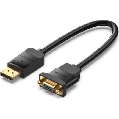 Conversor Vention HBSBB/ DisplayPort Macho - VGA Hembra/ 15cm/