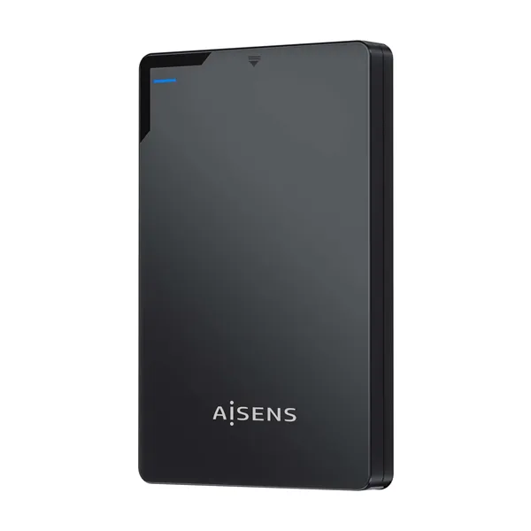 Aisens ASE-2520B Caja Externa para Disco Duro de 2.5' de 9.5mm USB 3.1 Sin tornillos, negro