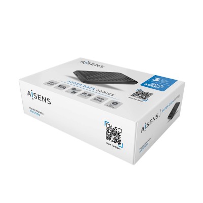 Aisens ASE-2521B Caja Externa para Disco Duro de 2.5' de 9.5mm