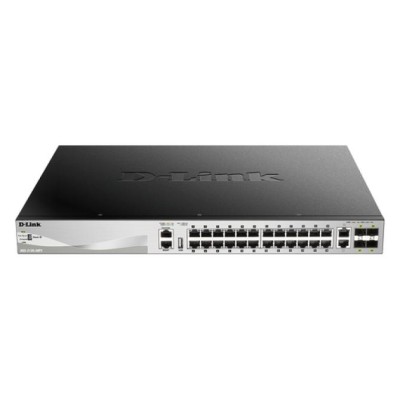 Switch Gestionable L3 D-link Stackable Dgs-3130-30ps/e 24p Poe