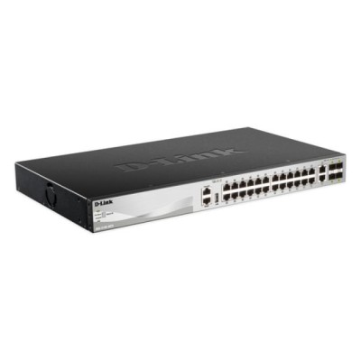 Switch Gestionable L3 D-link Stackable Dgs-3130-30ts/e 24p Giga