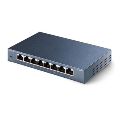 Switch No Gestionable Tp-link Sg108 8p Giga Carcasa Metalica No