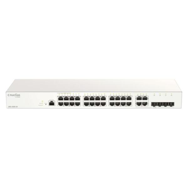 D-Link DBS-2000-28/E switch Gestionado L2 Gigabit Ethernet (10/100/1000) Gris