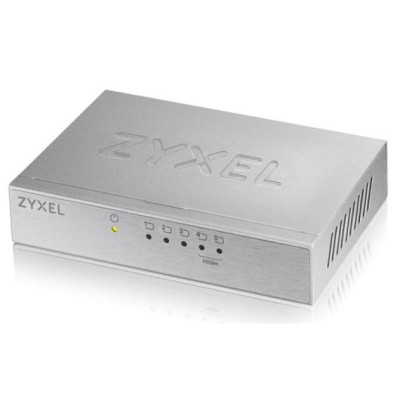 Zyxel ES-105A No administrado Fast Ethernet (10/100) Plata