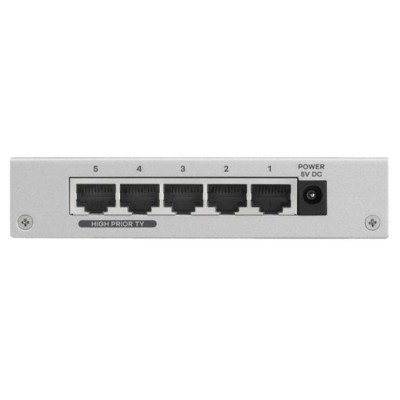 Zyxel ES-105A No administrado Fast Ethernet (10/100) Plata