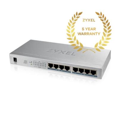 Zyxel GS1008HP No administrado Gigabit Ethernet (10/100/1000)