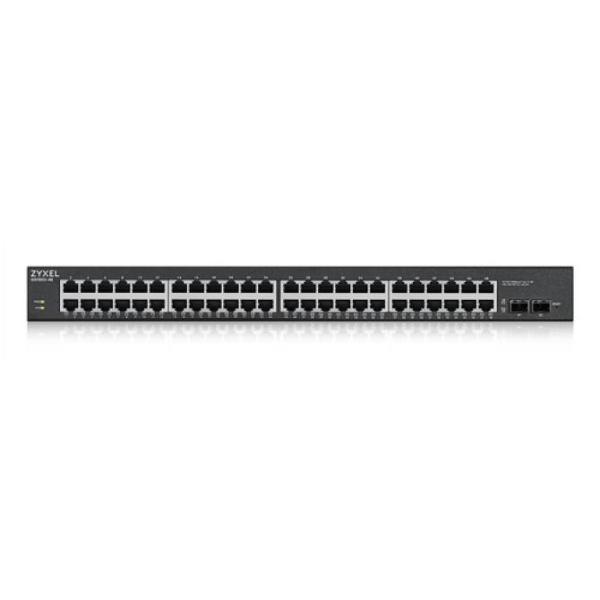 Zyxel GS1900-48HPv2 Gestionado L2 Gigabit Ethernet (10/100/1000) Energía sobre Ethernet (PoE) Negro