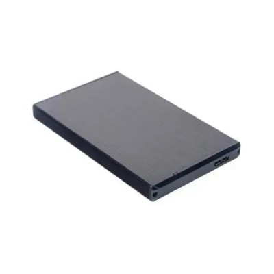 Aisens ASE-2530B Caja externa de aluminio Negro para Disco Duro