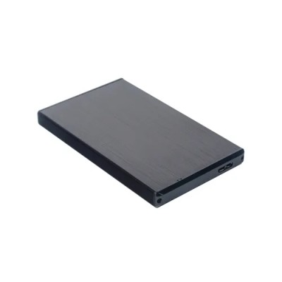 Aisens ASE-2530B Caja externa de aluminio Negro para Disco Duro