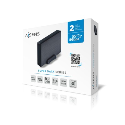 Aisens ASE-3530B Caja externa 3.5" para Discos Duros SATA