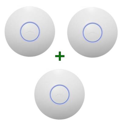 Ubiquiti unifi pro punto acceso 300n poe pack 3