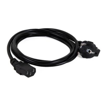 Iggual Cable de alimentación 2M, macho Schuko / IEC C13 hembra