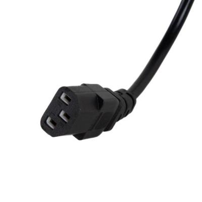 Iggual Cable de alimentación 2M, macho Schuko / IEC C13 hembra