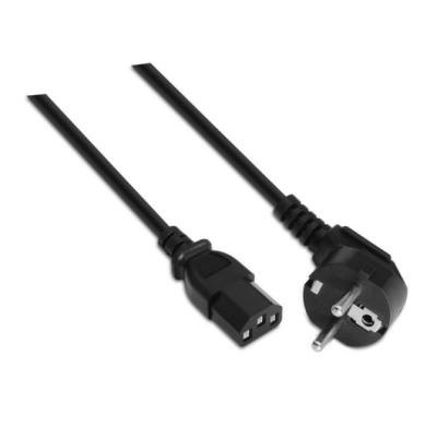 AISENS A132-0168 cable de transmisión Negro 3 m CEE7/7 C13