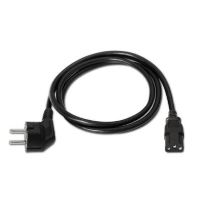 AISENS A132-0168 cable de transmisión Negro 3 m CEE7/7 C13