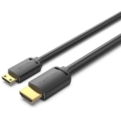 Cable HDMI 4K Vention AGHBH/ HDMI Macho - Mini HDMI Macho/ 2m/