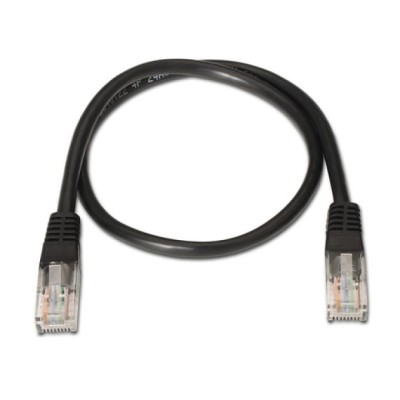 Cable de Red RJ45 UTP Aisens A135-0260 Cat.6/ 3m/ Negro