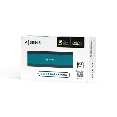 Aisens ASM2-019BLU Caja externa Azul Ultra SLIM para SSD M.2