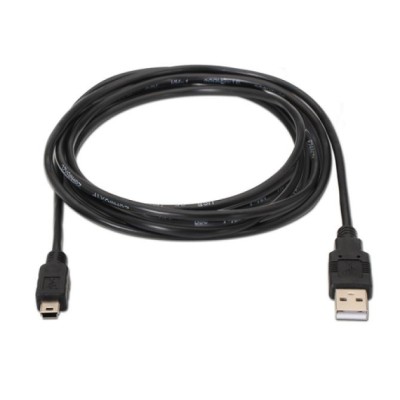 AISENS A101-0025 cable USB USB 2.0 1,8 m USB A Mini-USB B Negro