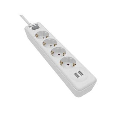 Regleta Alimentacion Philips Spn3042wa/10 Color Blanco 4 Tomas